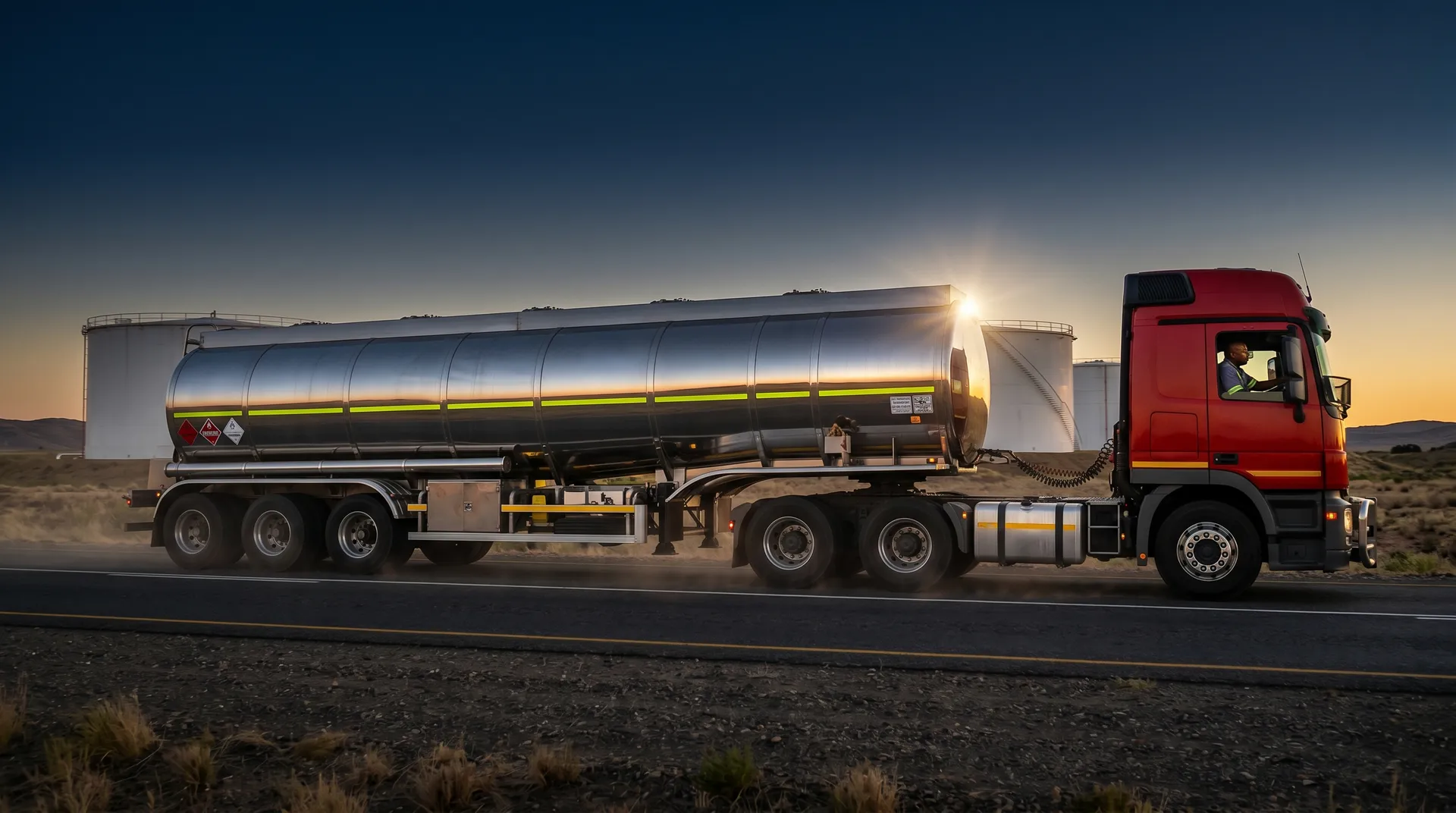 Fuel Tanker Truck